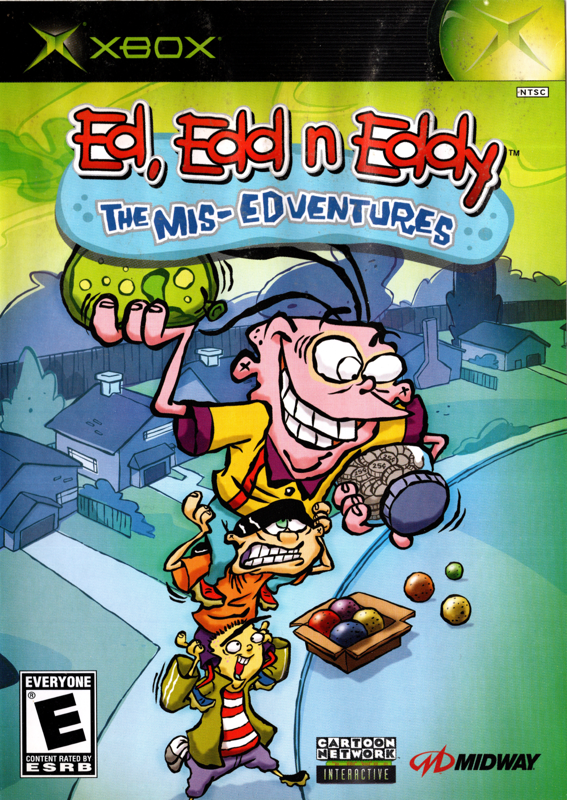 Ed, Edd n Eddy: The Mis-Edventures box art for Xbox